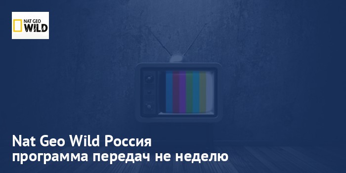 Nat Geo Wild Россия - программа передач на неделю